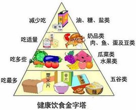 健康饮食金字塔